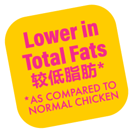 Lower in Total Fats
